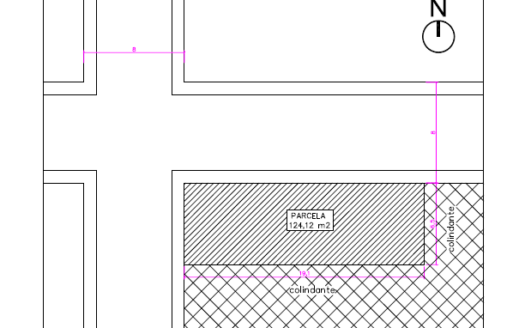 Solar urbano en la zona de San Pedro